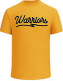 Warriors Vintage Script Short Sleeve T-Shirt