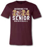 Hornets Senior Baseball 2024 Short Sleeve T-Shirt