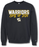 Warriors Class of 2024 Crewneck Sweatshirt