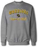 Warriors Class of 2024 Rocker Crewneck Sweatshirt