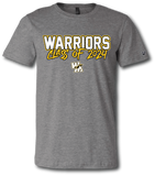 Warriors Class of 2024 Short Sleeve T Shirt