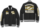 Warriors Sport-Tek® Insulated Retro Varsity Jacket