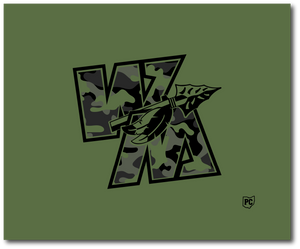 WM Military Green Throw Blanket - 50in×60in