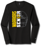 Warriors Senior Football Helmet 2027 - Pick Your Garment