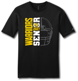 Warriors Senior Football Helmet 2027 - Pick Your Garment