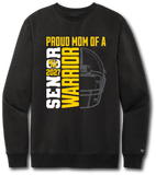 Custom Warriors Proud Family of a Senior Warrior 2027 - Pick Your Garment