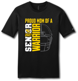 Custom Warriors Proud Family of a Senior Warrior 2027 - Pick Your Garment