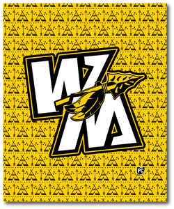 Warriors Throw Blanket - 50in×60in
