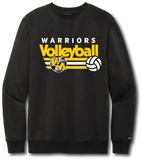 Warriors Volleyball Retro Stripes Sweatshirt