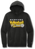 Warriors Volleyball Retro Stripes Sweatshirt