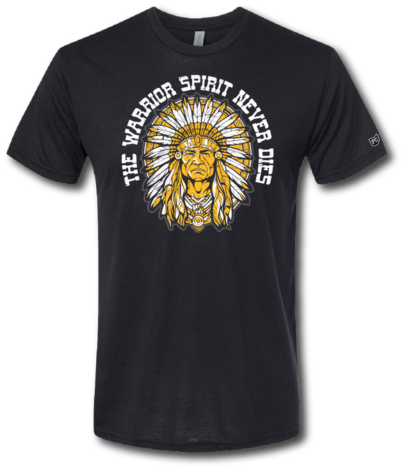 Warrior Spirit Never Dies Short Sleeve T Shirt