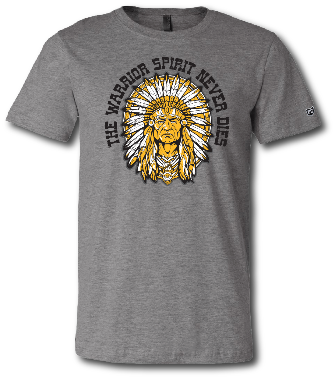 [Clove]★Symbol Logo Short T-Shirt Warrior Spirit Never Dies Short Sleeve T Shirt – Pataskala