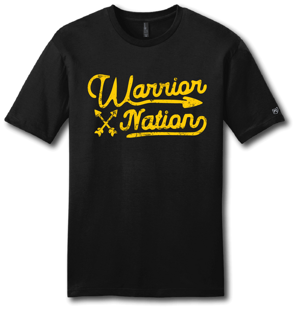 Warrior Nation Script Short Sleeve T Shirt