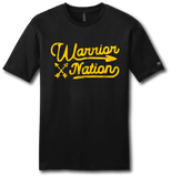 Warrior Nation Script Short Sleeve T Shirt