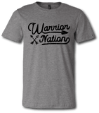 Warrior Nation Script Short Sleeve T Shirt