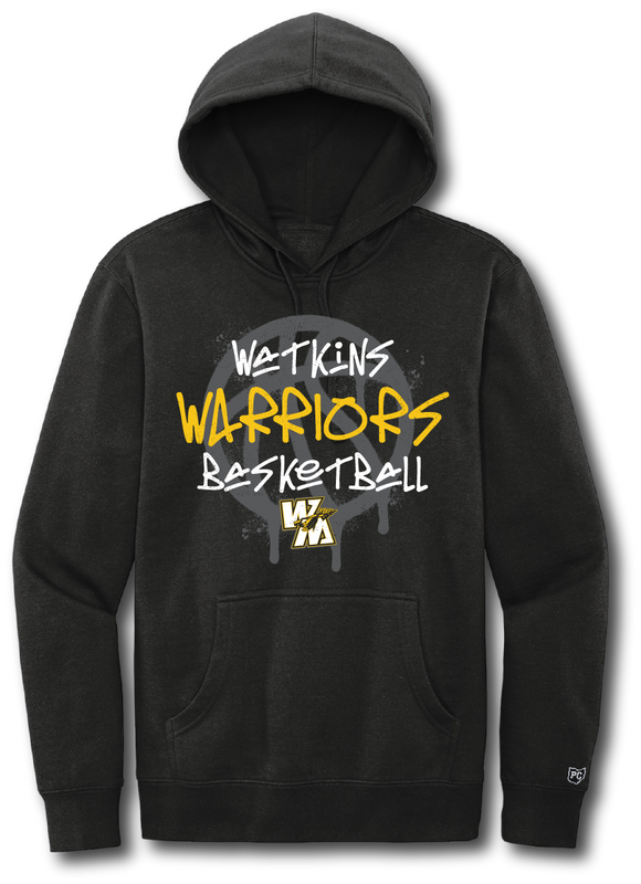 Warriors Basketball Graffiti Hoodie