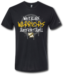 Warriors Basketball Graffiti Short Sleeve T Shirt