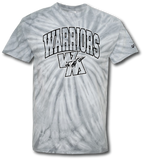Warriors Tie Dye Short Sleeve T-Shirt
