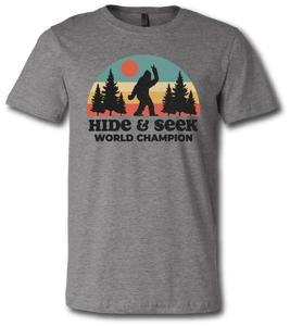 Hide and seek world online champion shirt