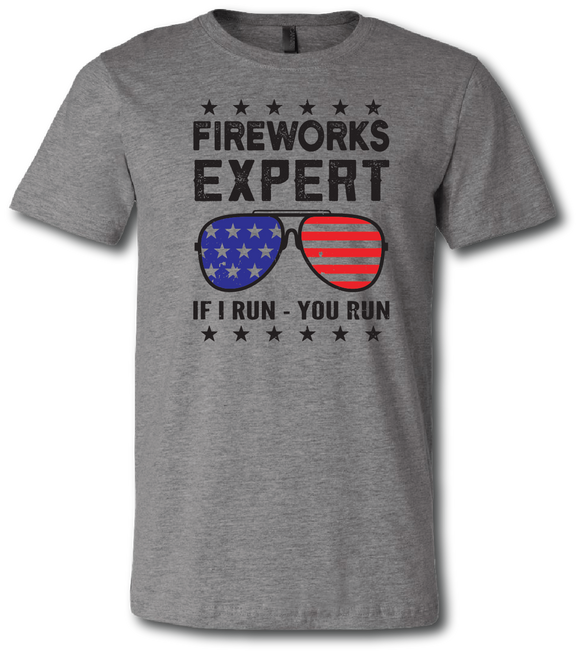 Fireworks Expert Short Sleeve T Shirt