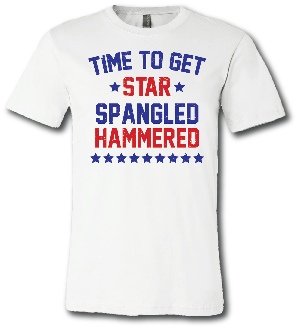 Time To Get Star Spangled Hammered T-Shirt Time To Get Star Spangled Hammered T-Shirt