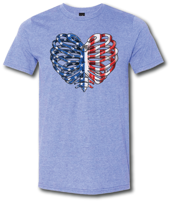 USA Ribs Short Sleeve T Shirt