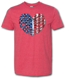 USA Ribs Short Sleeve T Shirt