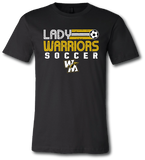 Lady Warriors Soccer Short Sleeve T Shirt