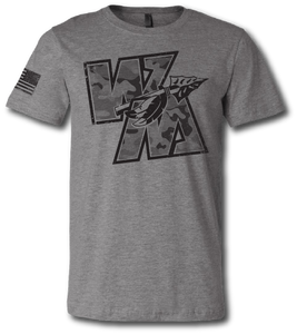 WM Camo Logo Short Sleeve T Shirt