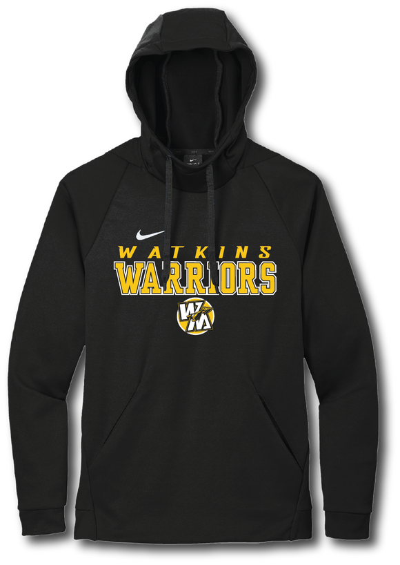Watkins Warriors Nike Therma-FIT Pullover Fleece Hoodie