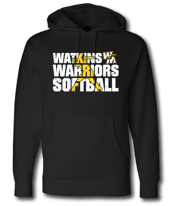 Watkins Warriors Softball Hoodie