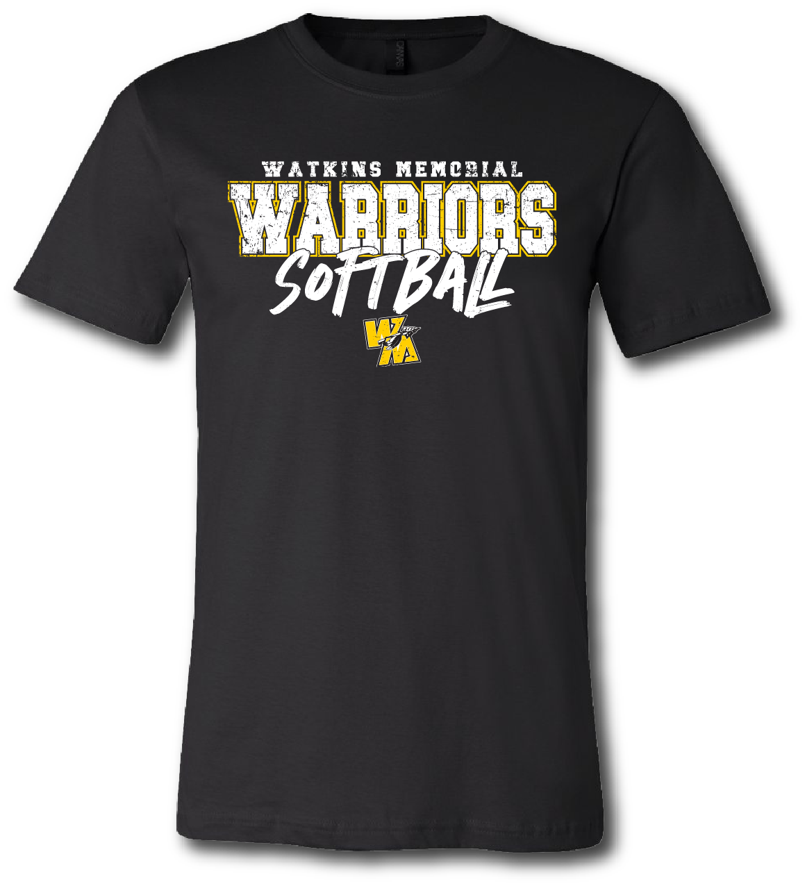 Watkins Memorial Warrior Softball Short Sleeve T Shirt – Pataskala