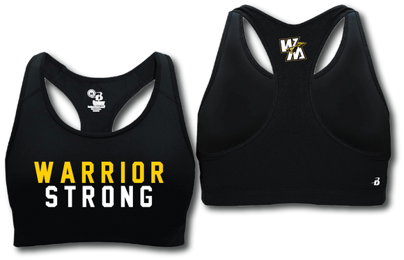Warrior Strong Women's Sport Bra Top