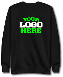 Customize With Your School, Business or Event Logo Crewneck Sweatshirt
