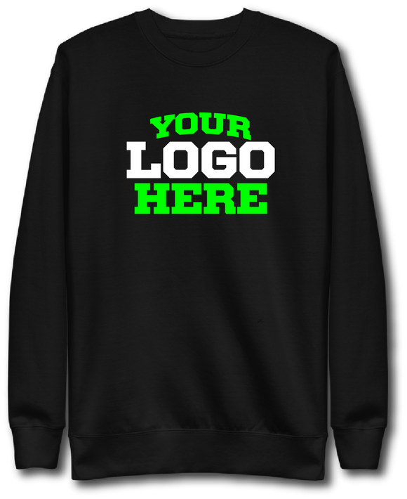 Customize With Your School, Business or Event Logo Crewneck Sweatshirt