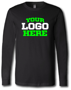 Customize With Your School, Business or Event Logo Long Sleeve T Shirt