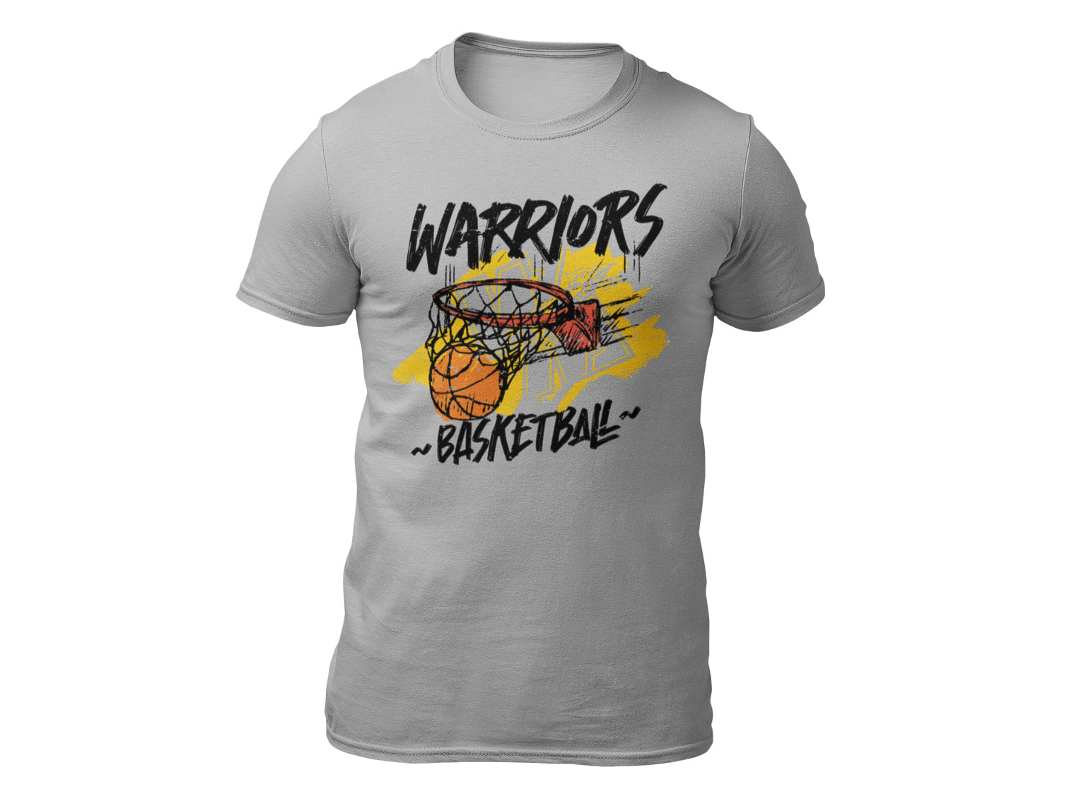 T shirt warriors basketball on sale