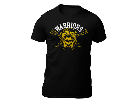 Warrior Skull Short Sleeve T Shirt